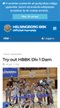 Mobile Screenshot of helsingborgbasketbollklubb.se
